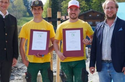 Gaissmaier-Team triumphiert im bayerischen Berufswettbewerb Garten- und Landschaftsbau (Foto: Carolin-Tietz)