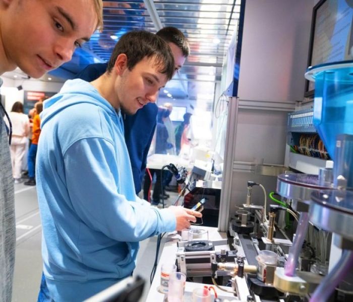 Modell der Smart Factory (Foto: Baden-W&uuml;rttemberg Stiftung gGmbH)