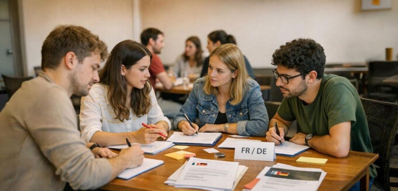 Deutsch-Französischer Fachkräfteaustausch in Lyon fördert internationale Jugendarbeit (Foto: CoPilot (KI gestützt))