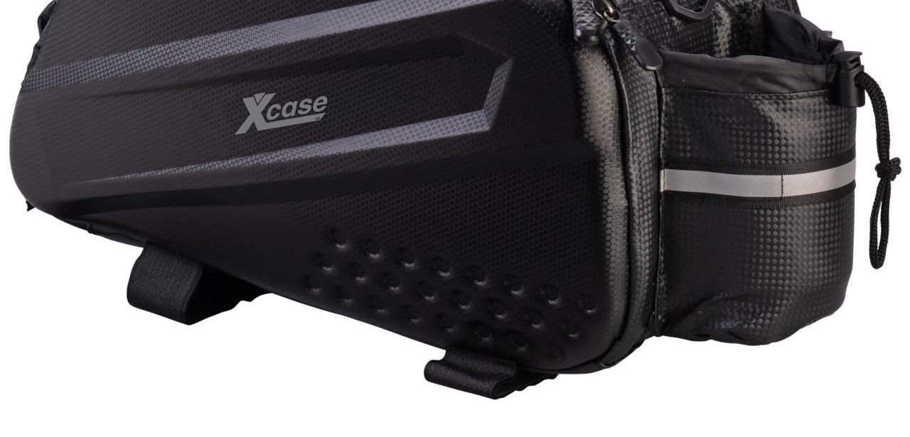Xcase 2in1 Gepäckträgertasche vereint Transportkomfort und vielseitige, dauerhafte (Foto: PEARL GmbH)