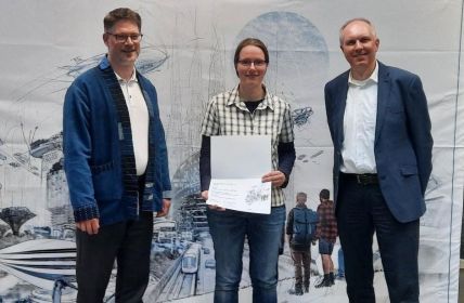 Masterstudentin von Ahlen gewinnt VDE-Studienpreis mit innovativem autonomen (Foto: Thomas Kumm)