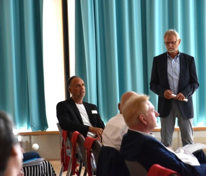 v.l.n.r. Dr. Best (Bildmitte), Dr. Serfling, Prof. Dr. Hof (Foto: TOSKANAWORLD)